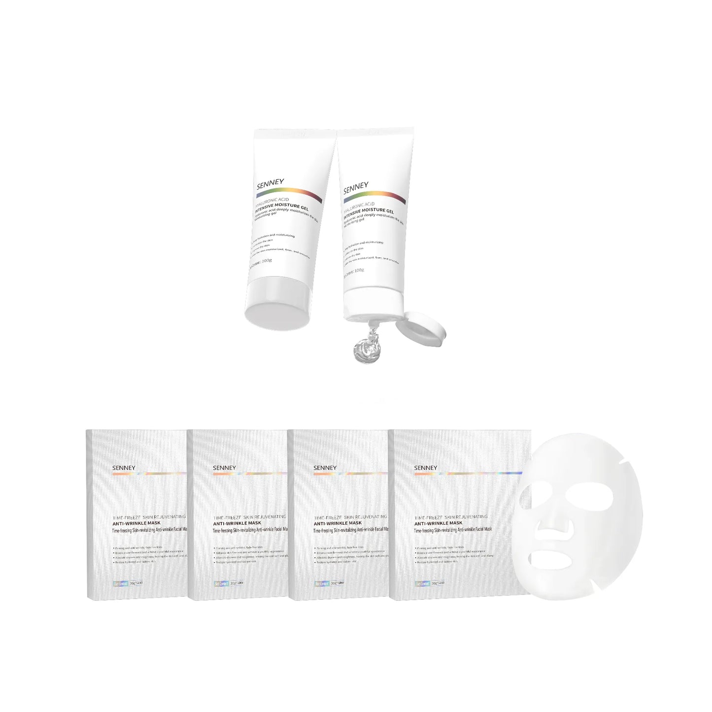 SENNEY™ VIP Skincare Gift Set – Complimentary with NIR Brightening Light Skin Rejuvenation Device S2 (Value $150)