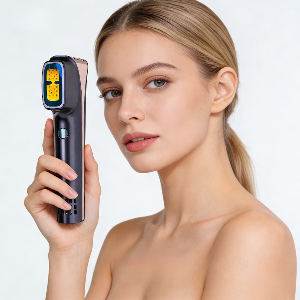 SENNEY Athena SSR handpiece 755nm LED light therapy device for skin brightening and anti-ageing at home