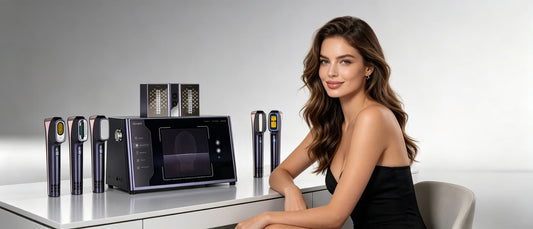 SENNEY Athena 5-in-1 professional at-home anti-ageing skincare device with AI skin analysis