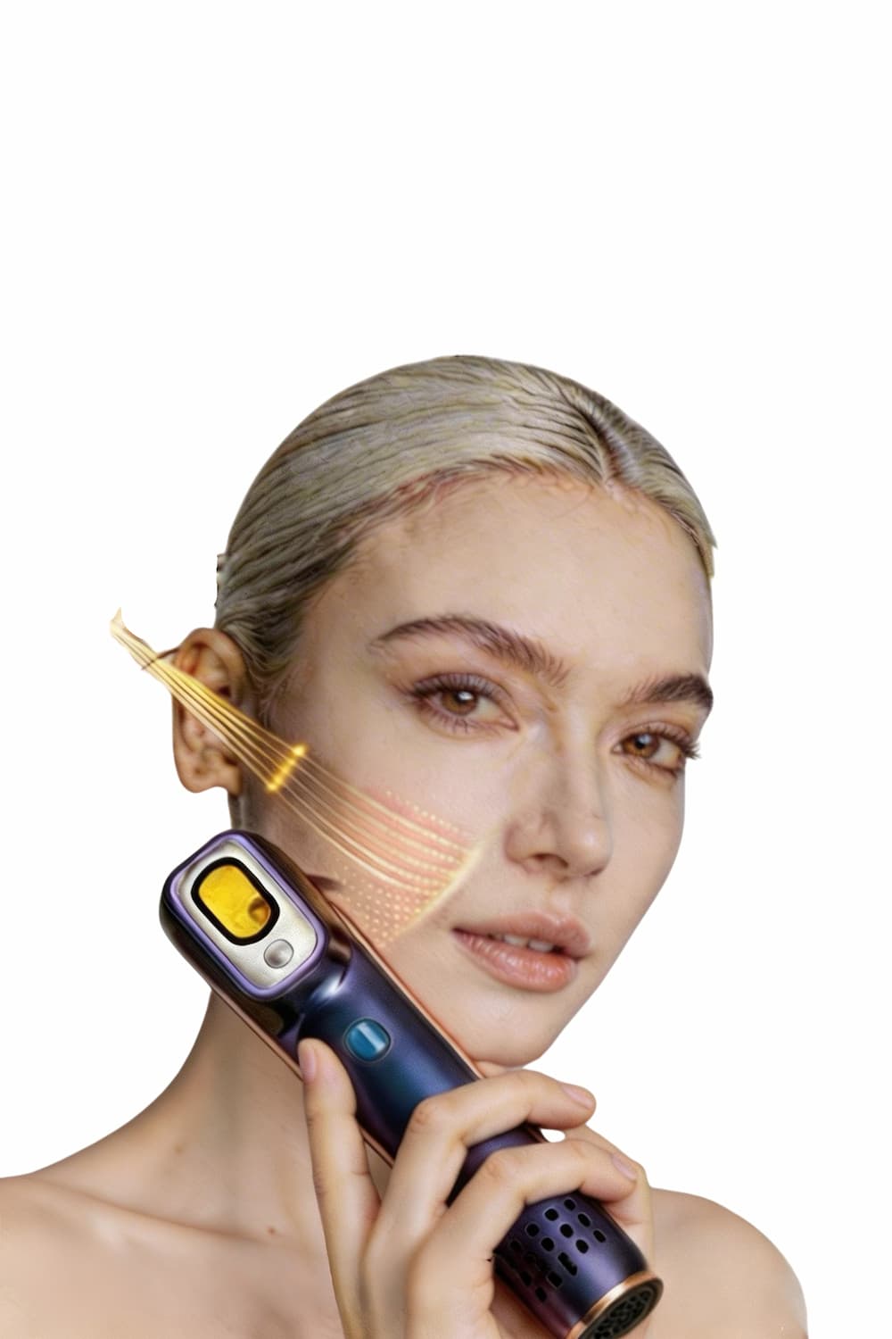 SENNEY Athena AI Ultrasound Handpiece for at-home HIFU focused ultrasound skin firming treatment