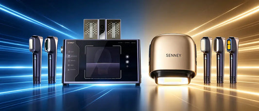 SENNEY Athena 5-in-1 beauty device and NIR S2 skincare technology - 2026 at-home skincare tech trend