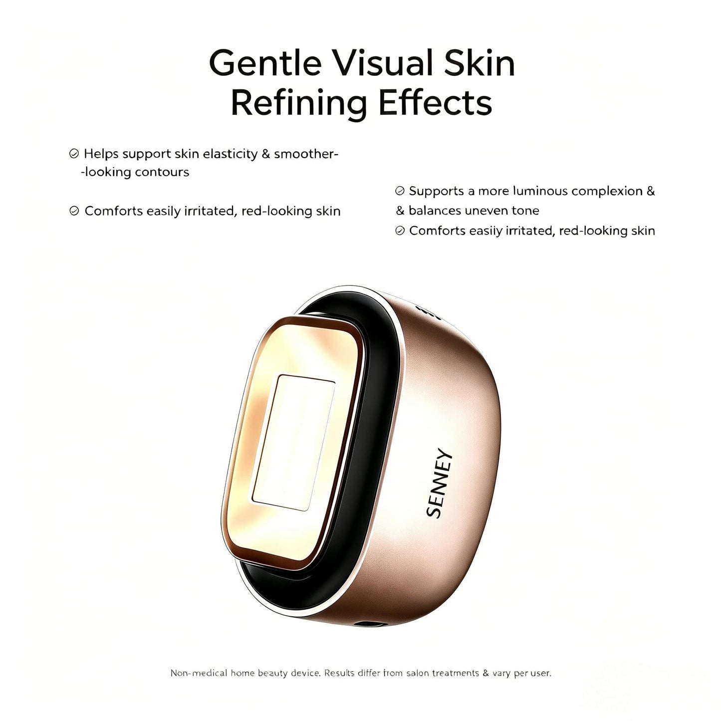 SENNEY™ NIR S2 At-Home NIR Light Device with Synchronized Cooling | Skin Tone & Texture Refinement