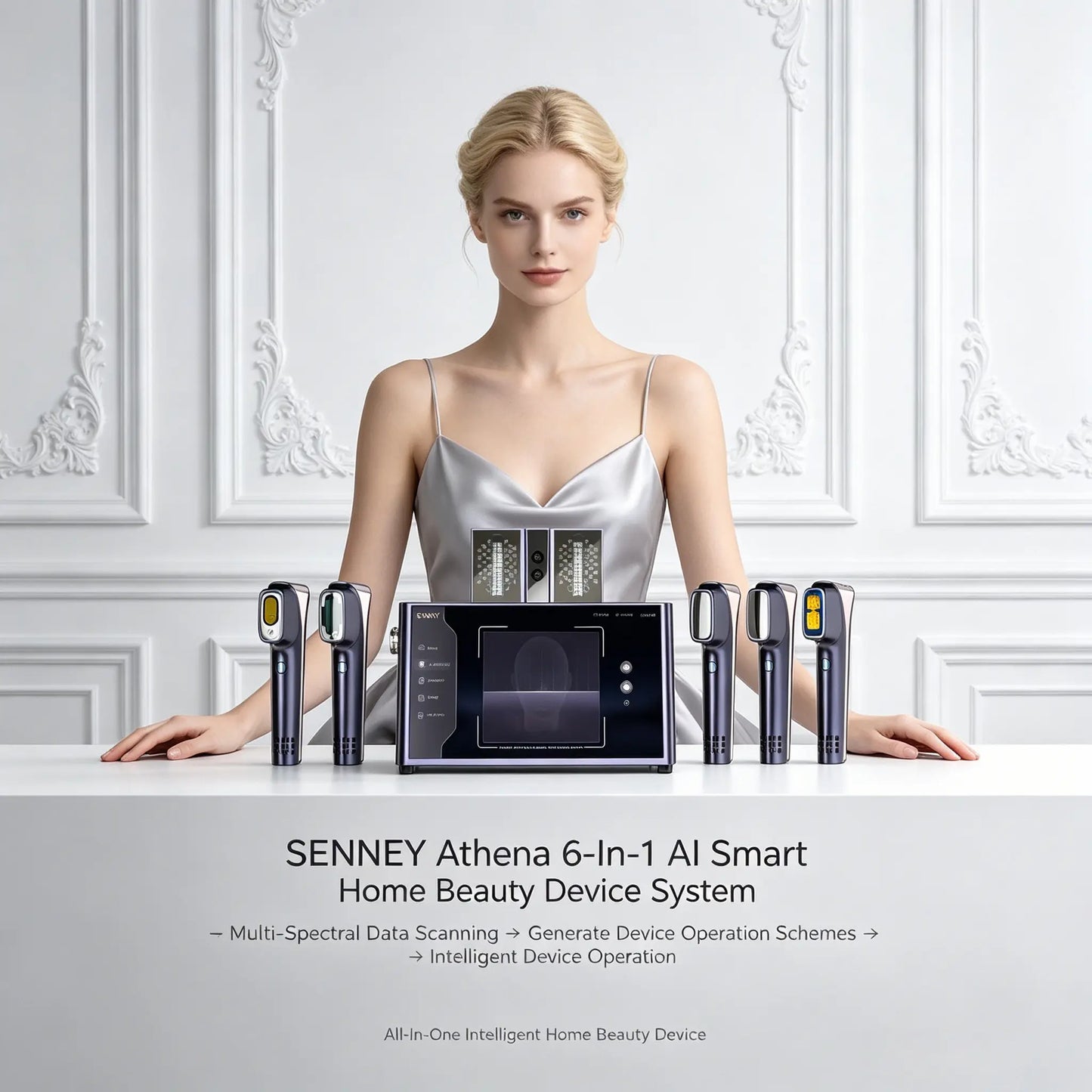 SENNEY™ Athena 6-In-1 AI Smart Home Beauty Device System
