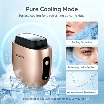 SENNEY NIR S2 Pure Cooling Mode - surface cooling for a refreshing at-home skincare ritual, cooling sensation, refreshing