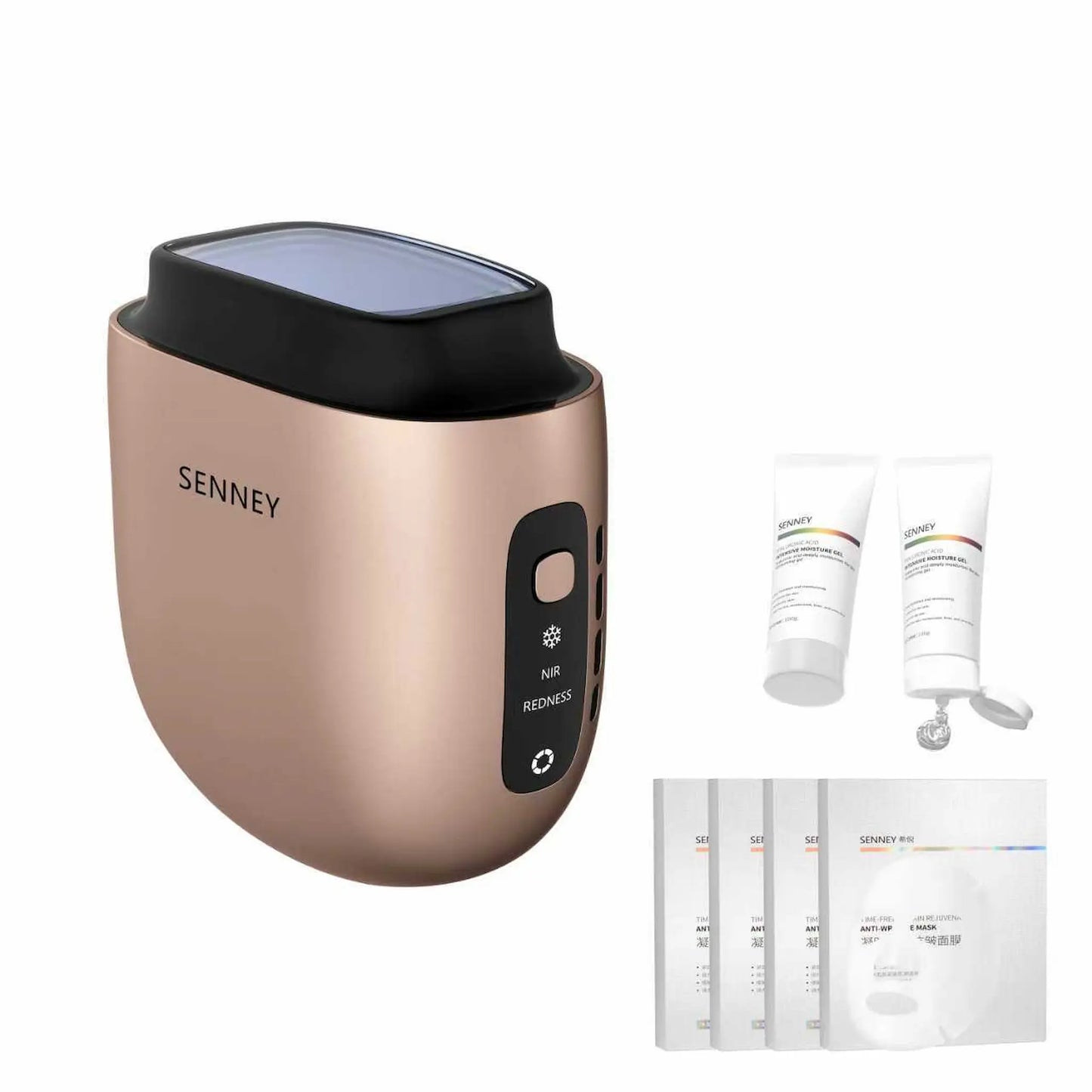 SENNEY™ NIR S2 At-Home NIR Light Device with Synchronized Cooling | Skin Tone & Texture Refinement