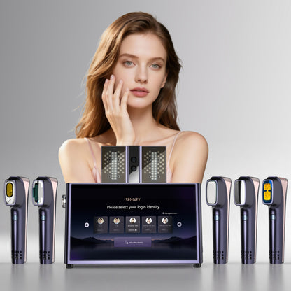 Senney™ Athena 5-in-1 AI Skin Analyzer & Beauty Device • Lift • Brighten • Rejuvenate