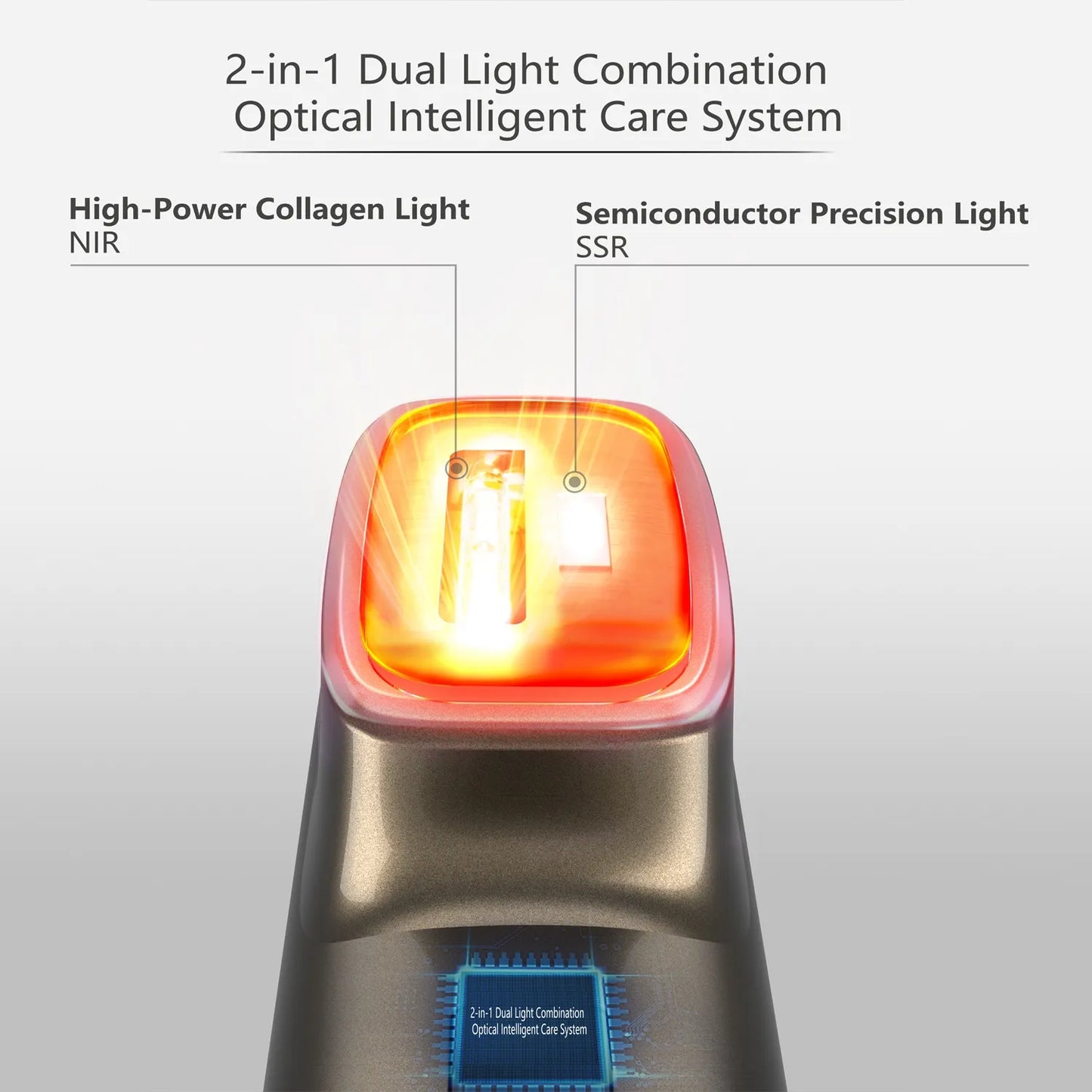 SENNEY™ NIR-SSR Professional Beauty Device Collagen boosting • Melanin reduction • Fine line smoothing • Deep hydration