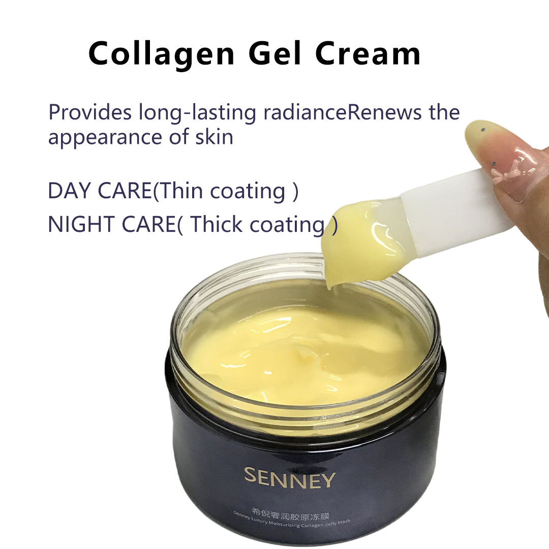 SENNEY™ Platinum Luxury Collagen Gel Cream – Hydrate, Restore & Glow